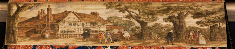 Illustration for article titled Fore-Edge Paintings: The Secret Works of Art Hidden Inside Book Pages